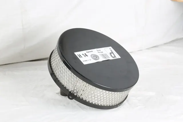 HireAVac HEPA industrial vacuum equipment collecting hazardous dust