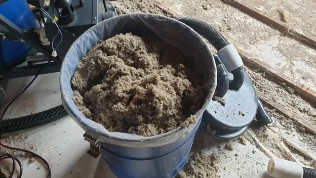 HireAVac HEPA industrial vacuum equipment collecting hazardous dust