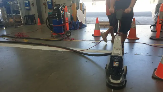 Dirt Eater HEPA industrial vacuum in action on a Houston jobsite